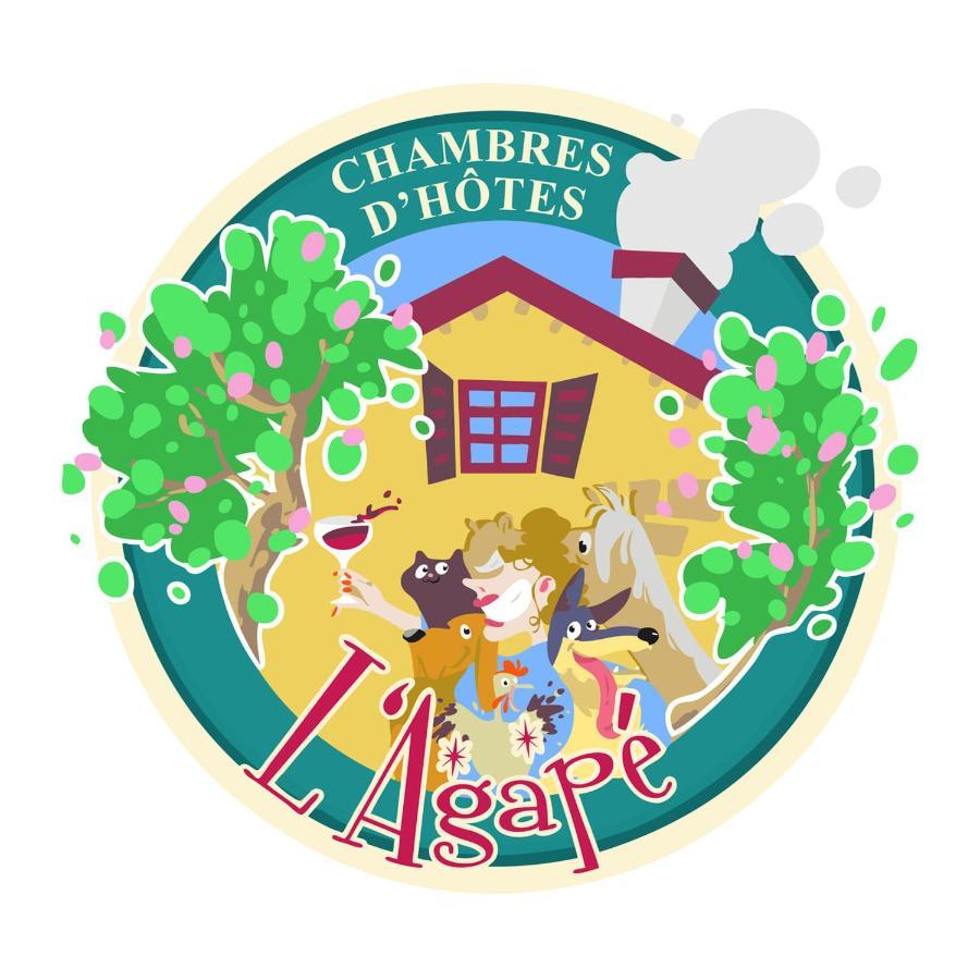 chambres d hotes L'agapé Saint-Martial-sur-Isop Exterior foto